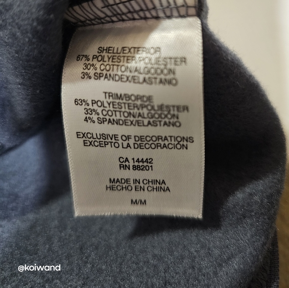 NWT Mondetta Women's Blue Everyday Soft Crew Sweater Size M - Picture 12 of 14